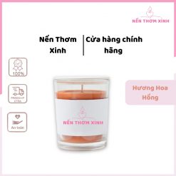 Nến thơm Handmade hương Hoa Hồng