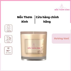 Nến thơm cao cấp hương Vani