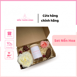 Set Nến Hoa