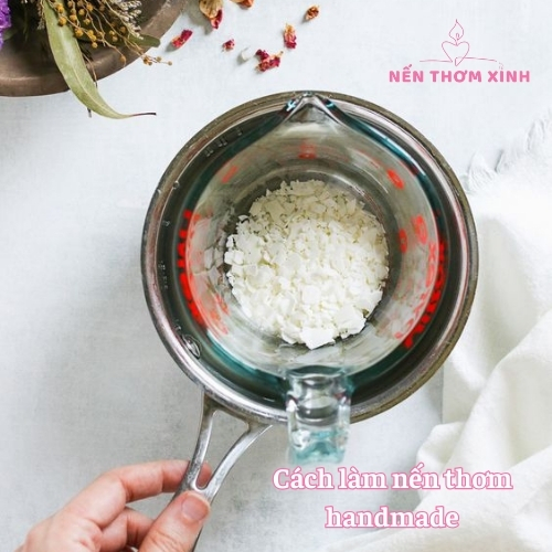 cách làm nến thơm handmade