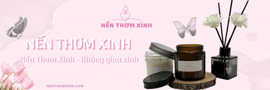 Banner nến thơm xinh 2